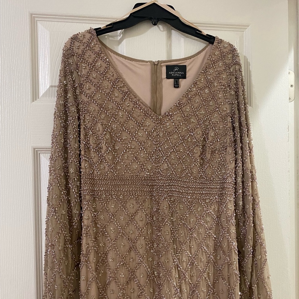 ADRIANNA PAPELL GOWN SIZE 14